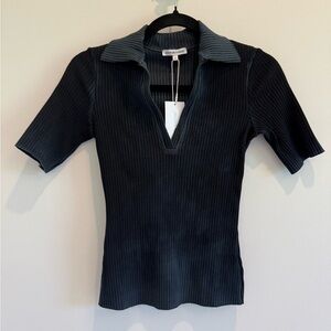 Cotton Citizen Ibiza Polo - Vintage Black